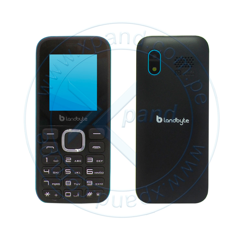 Imagen: Telfono celular bsico LandByte LT1020, 1.77", 128x160, Dual SIM, Radio FM, Desbloqueado.