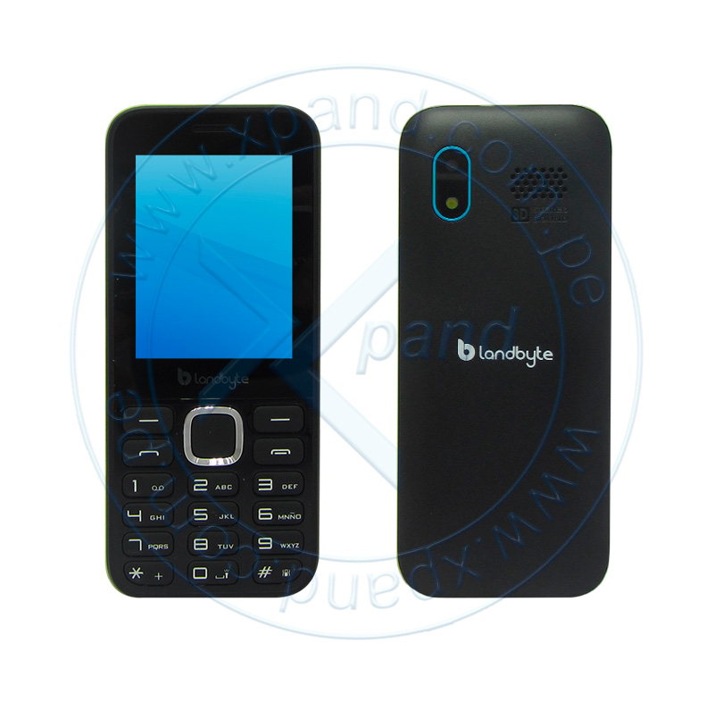 Imagen: Telfono celular bsico LandByte LT1030, 2.4" 240x320, Dual SIM, Radio FM, Desbloqueado