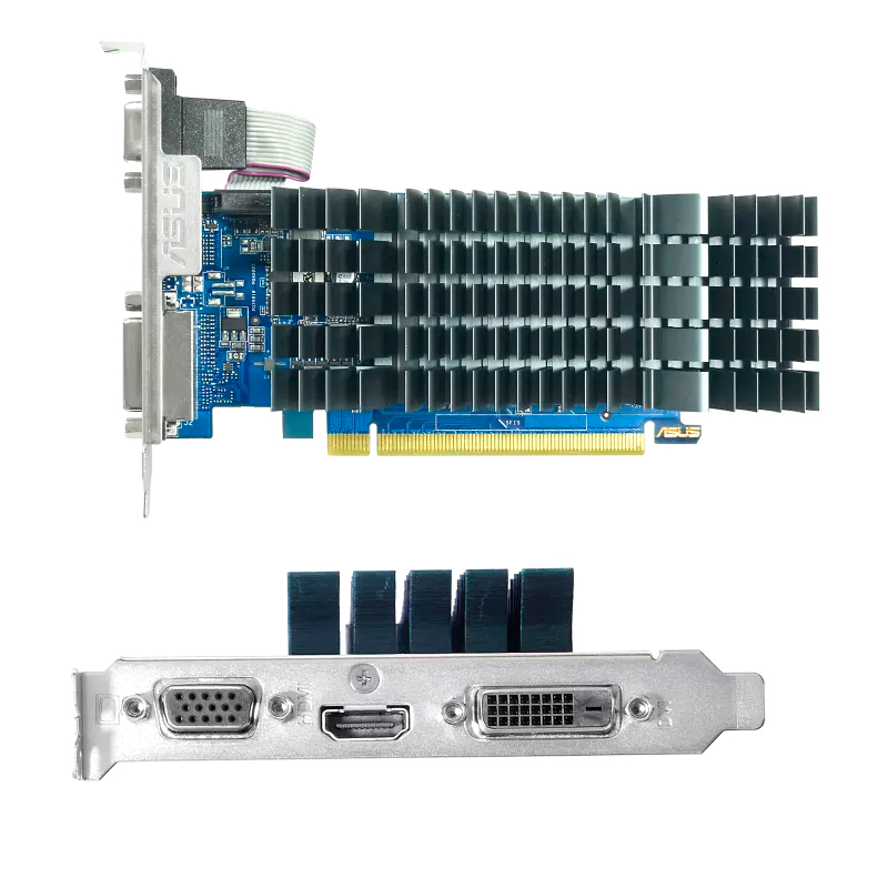 Imagen: Tarjeta de video ASUS GeForce GT 710 2GB DDR3 EVO, PCI-E 2.0