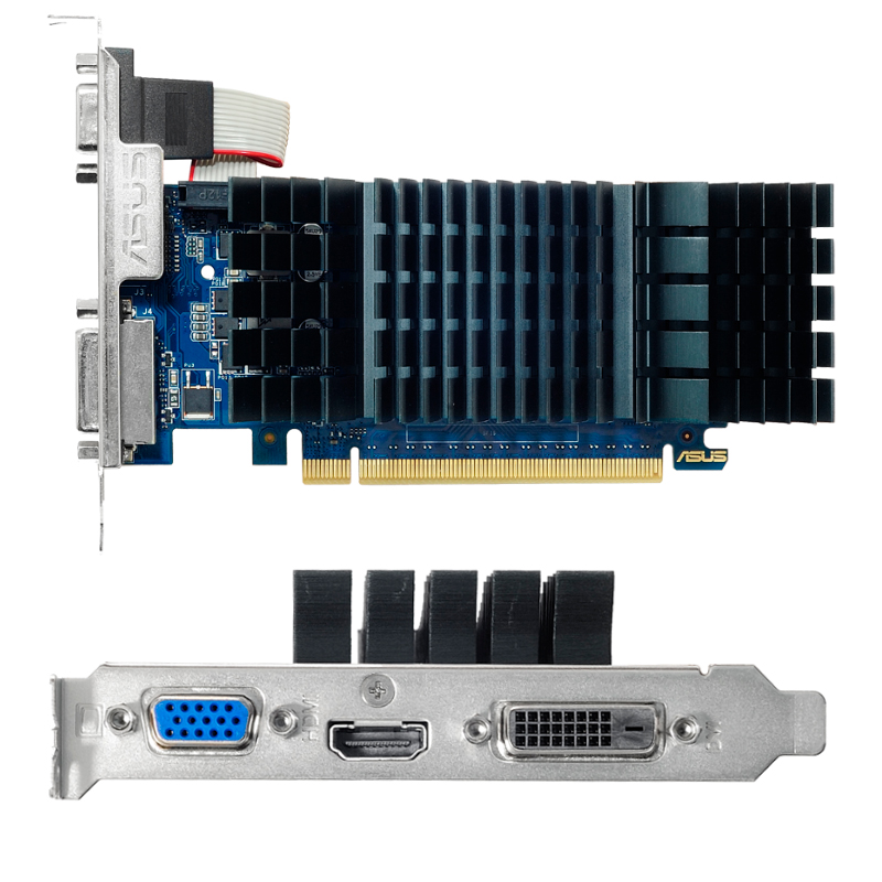 Imagen: Tarjeta de video ASUS GeForce GT 730 2GB GDDR5, PCI-E 2.0