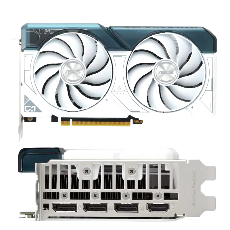 Imagen: Tarjeta de video ASUS Dual GeForce RTX 4060 Ti White Edition, 8GB GDDR6, PCI-E 4.0