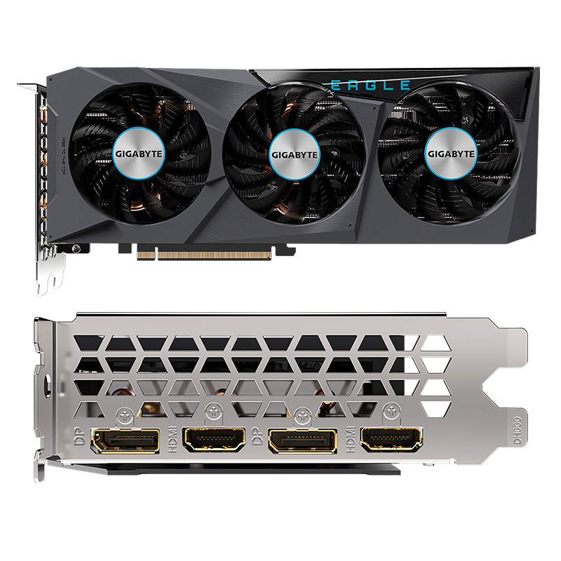 Imagen: Tarjeta de video Gigabyte GeForce RTX 3070 EAGLE 8G (rev. 1.0), 8GB GDDR6, PCI-E 4.0 x16