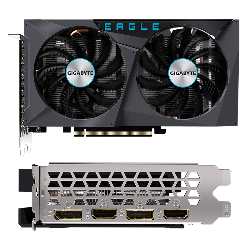 Imagen: Tarjeta de video Gigabyte Nvidia GeForce RTX 3050 EAGLE OC 8G, 8GB GDDR6, PCI-E 4.0