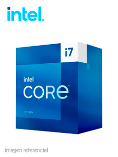 Procesador Intel Core i7-13700 2.10/5.20GHz 30MB SmartCaché LGA1700, 65W, Intel 7(10nm)