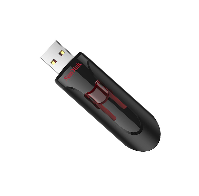 MEMORIA USB SANDISK 16GB CRUZER GLIDE 3.0, USB 3.0, RETRACTRIL - P/N: SDCZ600-016G-G35
