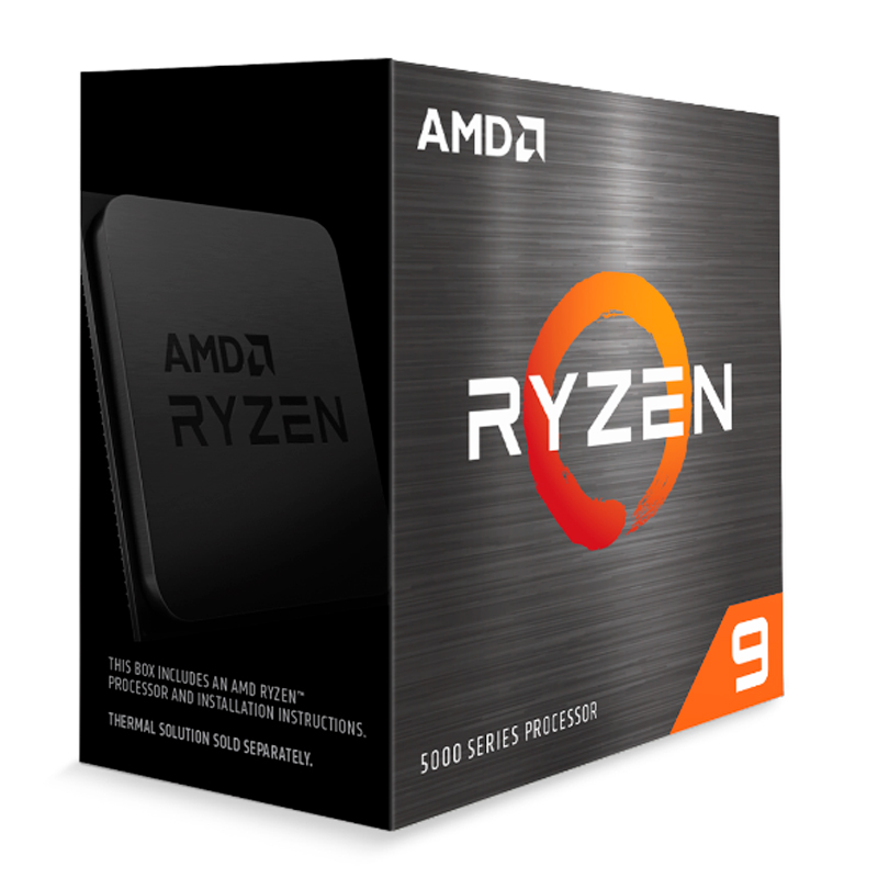 Procesador AMD Ryzen 9 5900X 3.70GHz 64MB L3 12 Core AM4 7nm 105W.