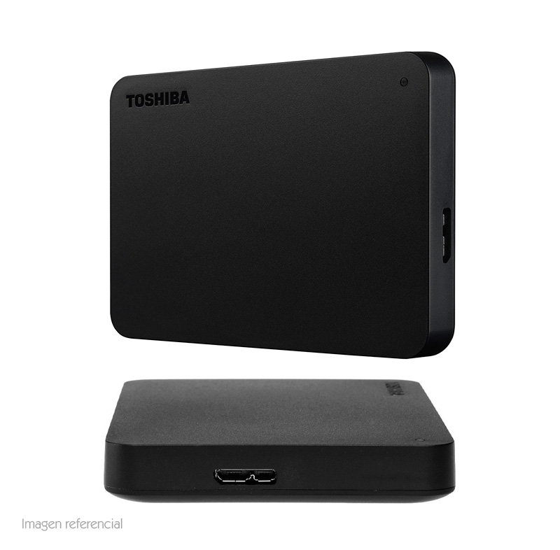 maravilloso deseo Acercarse Disco duro externo Toshiba Canvio Basic, 2TB, USB 3.0, 2.5", Negro.