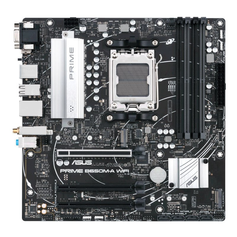 Motherboard ASUS PRIME B650M-A WIFI, Chipset AMD B650, Socket AMD AM5, MATX