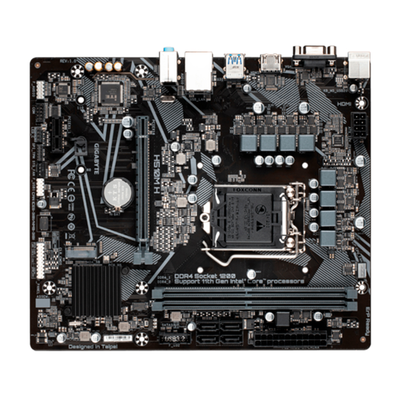 Motherboard Gigabyte H510M H Chipset Intel H510 LGA1200 mATX