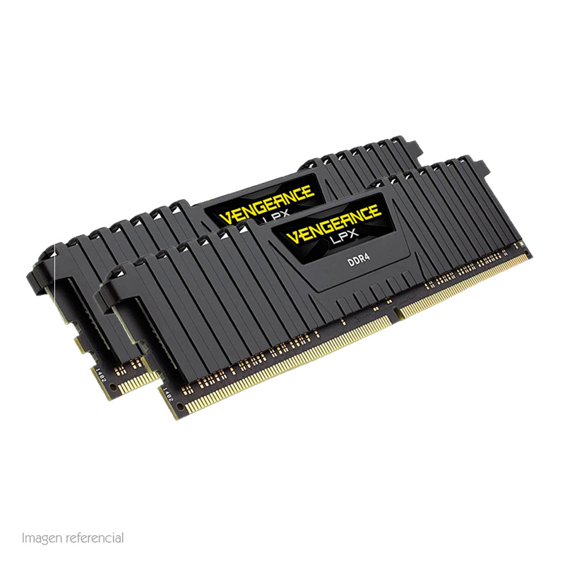 Memoria Corsair Vengeance LPX, 16GB KIT (2 X 8GB), DDR4, 3200 MHz, CL-16,  1.35V