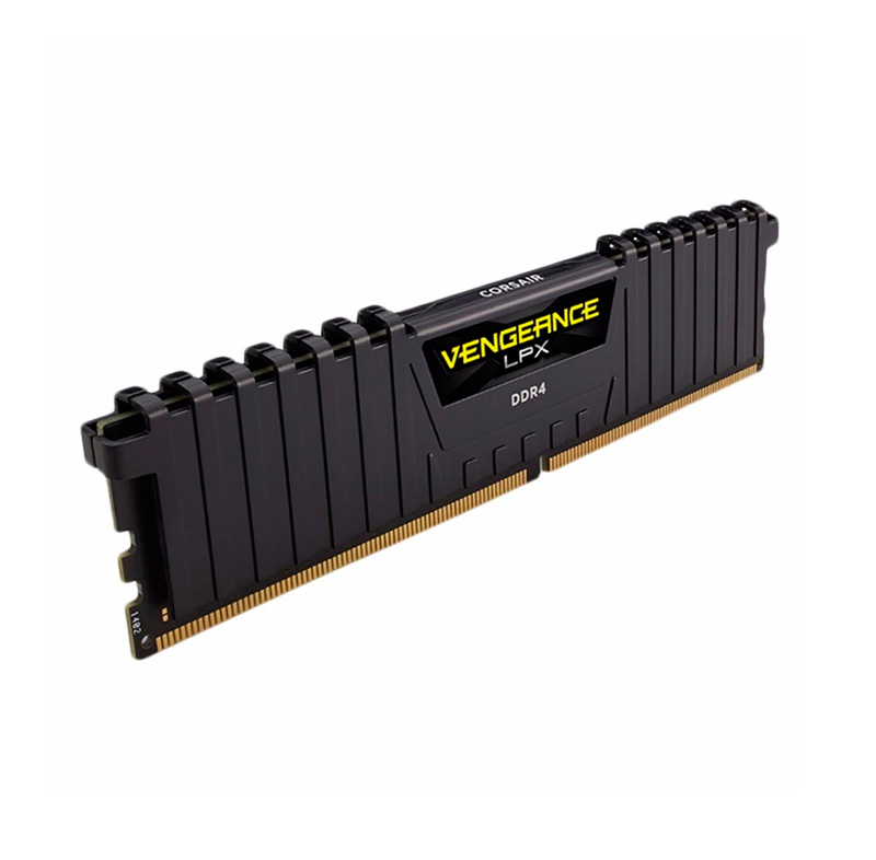 MEMORIA RAM CORSAIR VENGEANCE LPX 8GB DDR4 2666MHZ PC4-21300, CL-16, 1.2V - P/N: CMK8GX4M1A2666C16