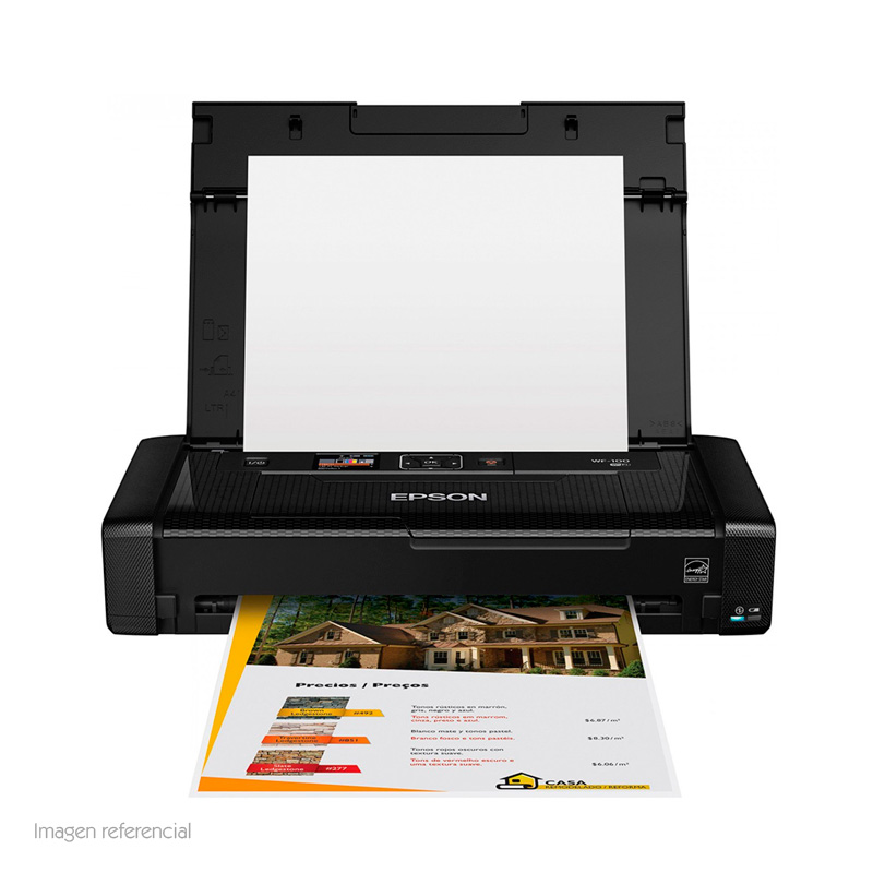 Impresora Portatil De Tinta Epson Workforce Wf 100 Wifi Usb 9444