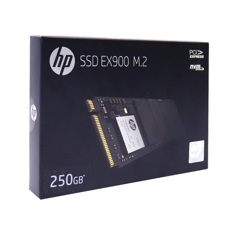 Unidad en estado solido HP EX900 250GB M.2 2280 PCIe Gen 3x4 NVMe 1.3.