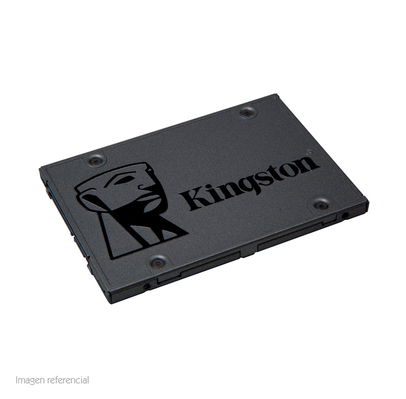 DISCO SOLIDO KINGSTON A400, 960GB, LECTURA 500MB/S, ESCRITURA 450MB/S, 2.5" SATA 6.0 GB/S, 7MM - P/N SA400S37/960G